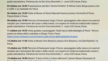 Unipv - Caring - Programma mese di ottobre 2025