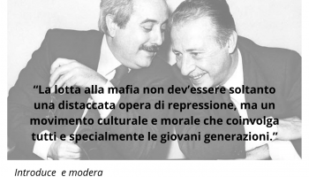 Legalità e Giustizia a 34 anni dalle stragi - sabato 23 maggio 26 ore 9.45