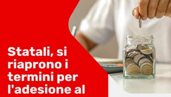 STATALI: 𝗥𝗜𝗔𝗣𝗥𝗢𝗡𝗢 𝗜 𝗧𝗘𝗥𝗠𝗜𝗡𝗜 𝗣𝗘𝗥 𝗟'𝗔𝗗𝗘𝗦𝗜𝗢𝗡𝗘 𝗔𝗟 𝗙𝗢𝗡𝗗𝗢 𝗖𝗥𝗘𝗗𝗜𝗧𝗢
